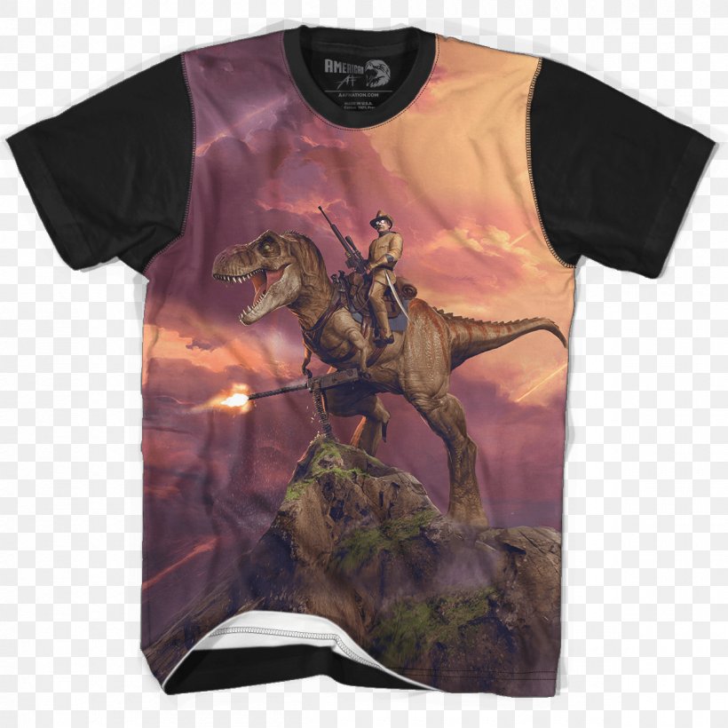 T-shirt Tyrannosaurus Hoodie Tea Rex, PNG, 1200x1200px, Tshirt, American Eagle Outfitters, Dinosaur, Donald Trump, Fictional Character Download Free