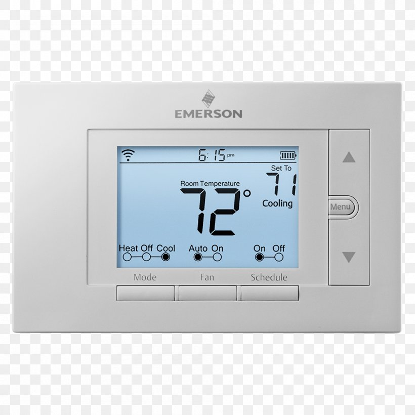 Amazon Echo Smart Thermostat Wi-Fi Home Automation Kits, PNG, 1000x1000px, Amazon Echo, Amazon Alexa, Ecobee, Electronics, Emerson Sensi Download Free