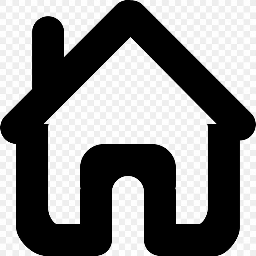 House, PNG, 982x982px, House, Area, Black And White, Building, Button Download Free