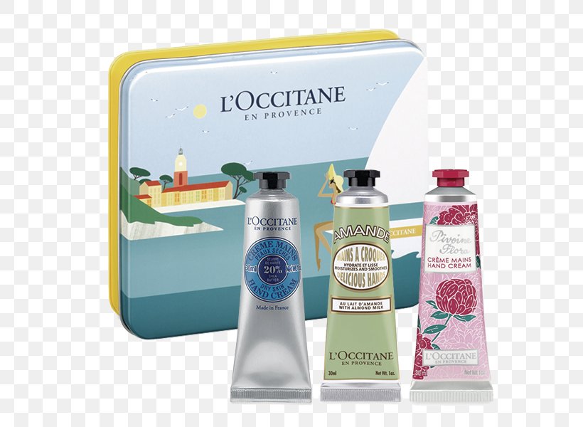 Lotion L'Occitane Hand Cream L'Occitane Shea Butter Hand Cream L'Occitane En Provence, PNG, 600x600px, Lotion, Beauty, Cream, Milliliter, Perfume Download Free