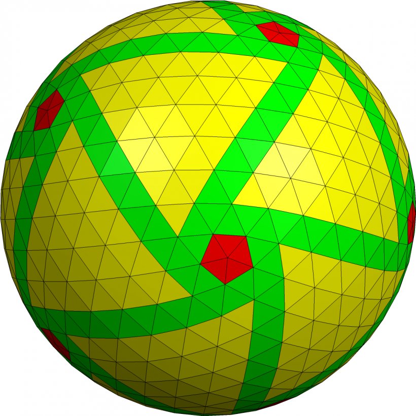 Geodesic Polyhedron Face Triangle Sphere, PNG, 1200x1200px, Polyhedron, Ball, Definition, Face, Football Download Free