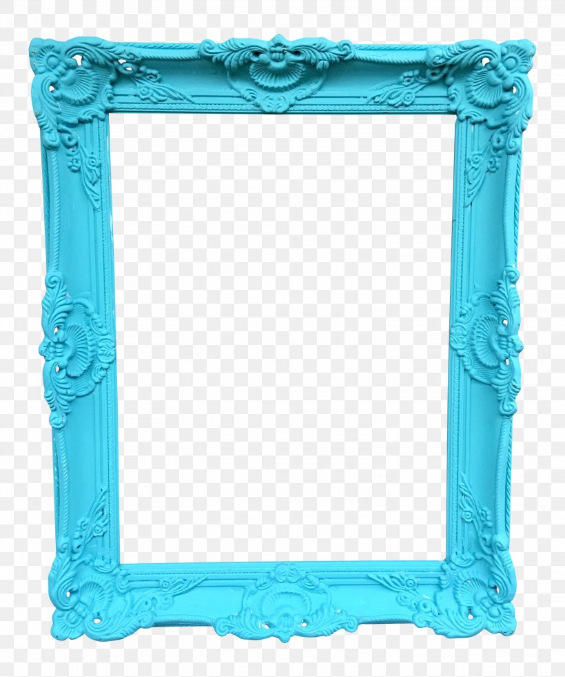 Picture Frames Tiffany Blue Decorative Arts Aqua, PNG, 3136x3752px, Picture Frames, Antique, Aqua, Blue, Chairish Download Free