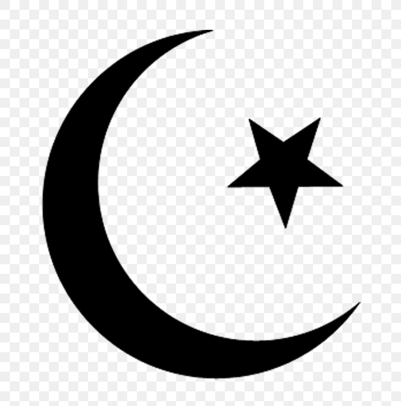 Symbols Of Islam Qur'an Religion, PNG, 768x830px, Symbols Of Islam, Allah, Belief, Black And White, Crescent Download Free