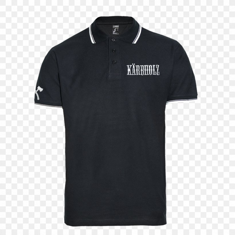 T-shirt Polo Shirt Toronto Raptors Piqué, PNG, 1000x1000px, Tshirt, Active Shirt, Black, Brand, Button Download Free