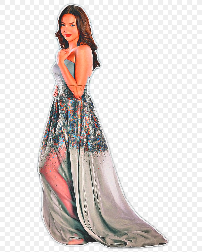 Hair Cartoon, PNG, 623x1023px, Gown, Aline, Clothing, Costume Design, Day Dress Download Free