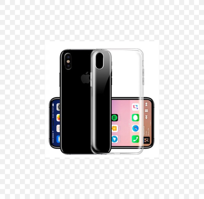 IPhone X Apple IPhone 7 Plus Mobile Phone Accessories Thermoplastic Polyurethane Telephone, PNG, 800x800px, Iphone X, Apple, Apple Iphone 7 Plus, Cellular Network, Communication Device Download Free