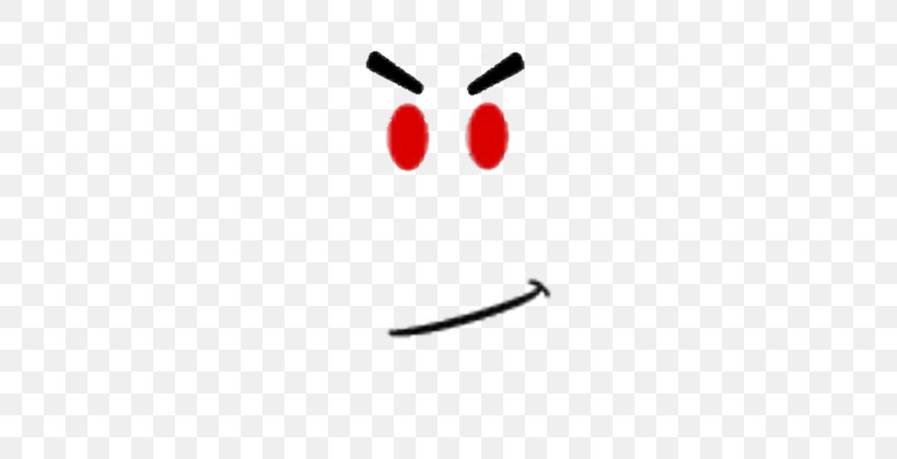 Transparent Angry Roblox Face