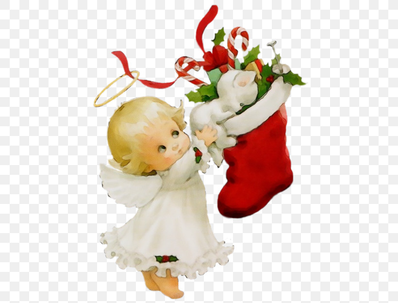 Christmas Ornament, PNG, 480x624px, Watercolor, Angel, Bouquet, Child, Christmas Ornament Download Free