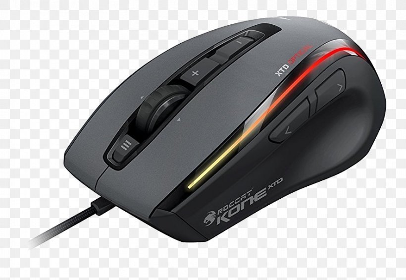 Computer Mouse Roccat Kone XTD ROCCAT Kone Pure Roccat Kone Aimo Gaming Mouse, PNG, 885x610px, Computer Mouse, Computer Component, Dots Per Inch, Electronic Device, Input Device Download Free