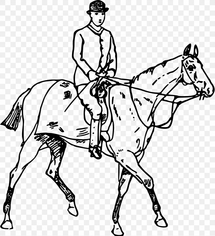 Horse Equestrian Drawing Clip Art, PNG, 2184x2400px, Horse, Animal, Animal Figure, Art, Black And White Download Free