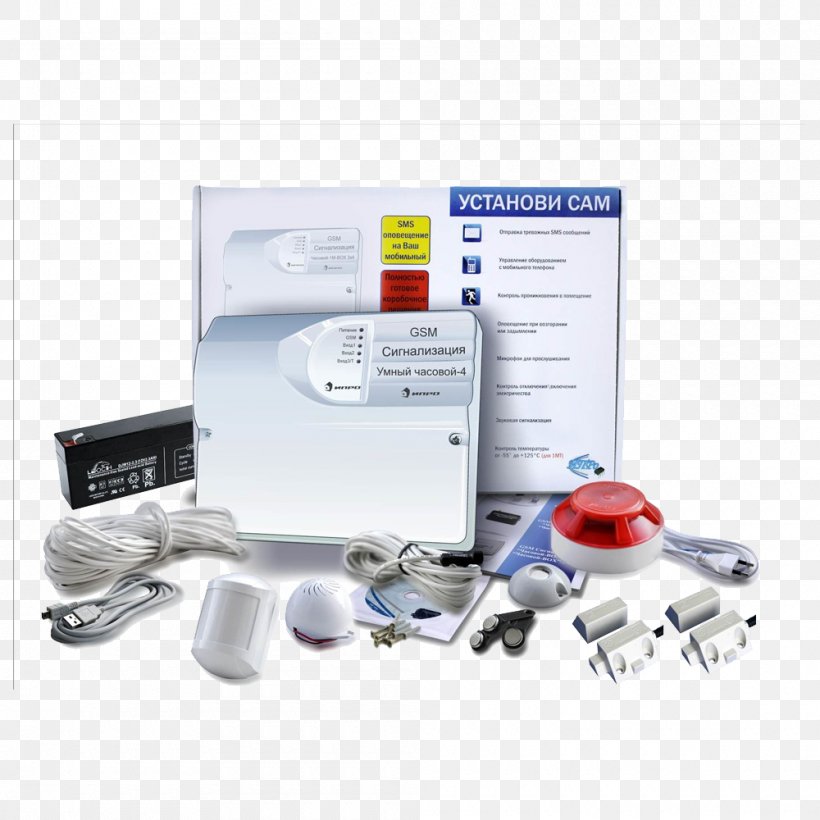 Security Alarms & Systems Alarm Device Fire Alarm System Motion Sensors, PNG, 1000x1000px, Security Alarms Systems, Alarm Device, Communication, Electronics, Electronics Accessory Download Free