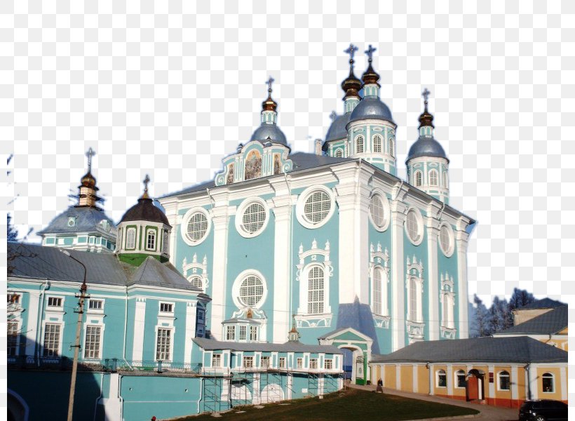 Assumption Cathedral In Smolensk Photography Pixabay Illustration, PNG, 800x600px, Photography, Building, Byzantine Architecture, Cathedral, Church Download Free