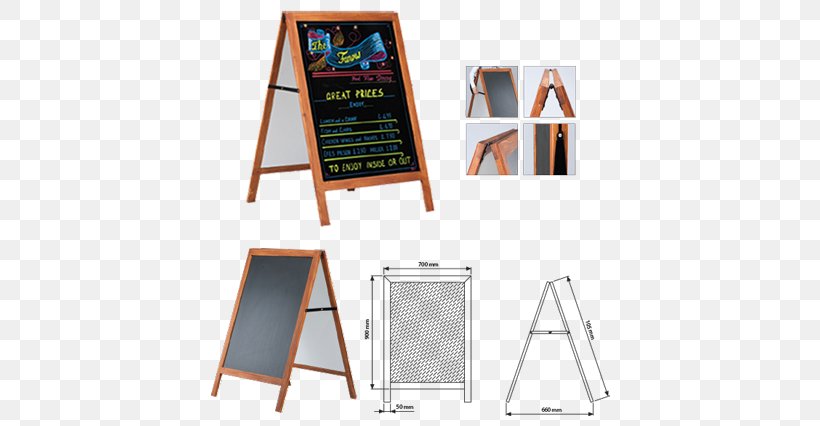 Blackboard Wood Sandwich Board Marker Pen Advertising, PNG, 420x426px, Blackboard, Advertising, Aframe, Building, Easel Download Free