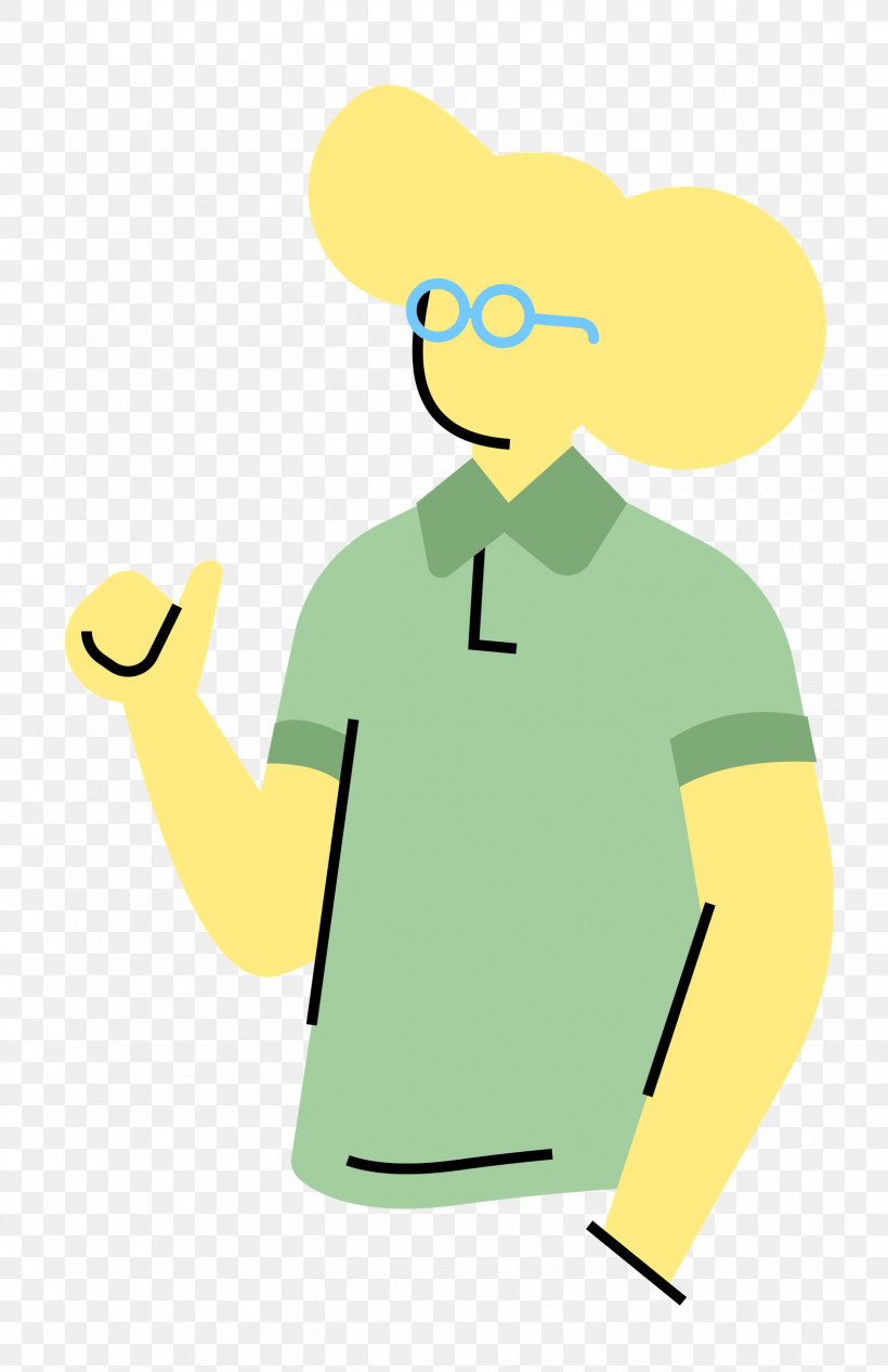 Bust Half-length Photo Half-length Portrait, PNG, 1619x2500px, Bust, Cartoon, Glasses, Green, Happiness Download Free