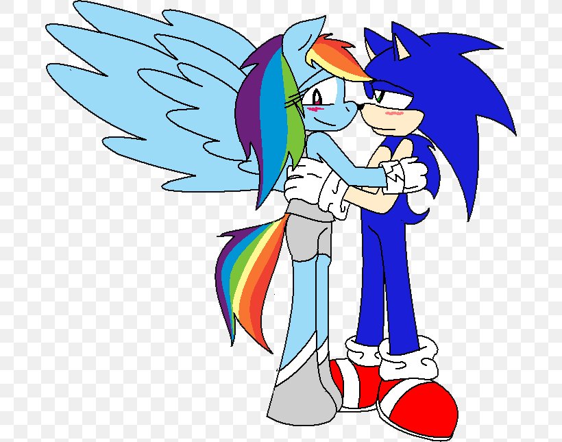 Rainbow Dash Sonic Dash Sonic The Hedgehog 2 Tails Amy Rose, PNG, 688x645px, Watercolor, Cartoon, Flower, Frame, Heart Download Free