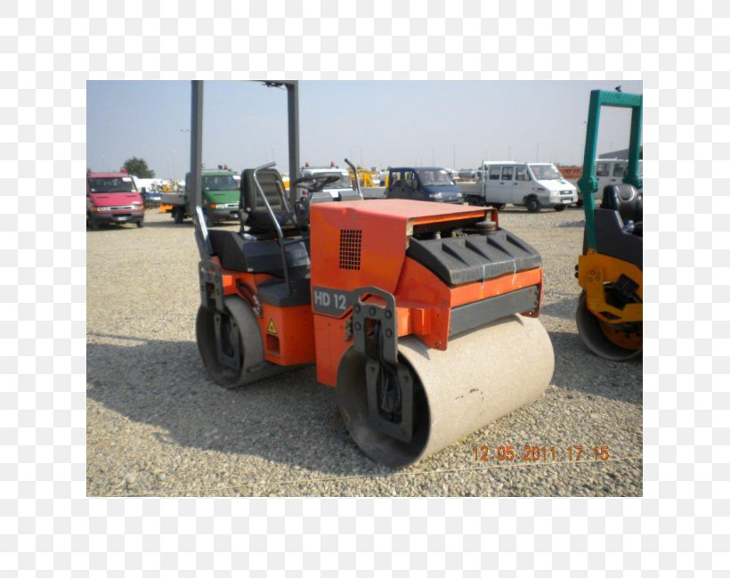 Road Roller Machine Car Compactor Tractor, PNG, 649x649px, Road Roller, Agricultural Machinery, Asphalt, Automotive Exterior, Car Download Free