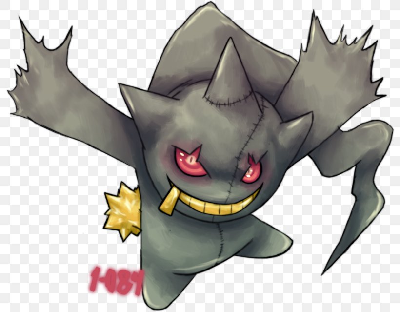Banette Pokémon X And Y Shuppet Illustration, PNG, 800x639px, Watercolor, Cartoon, Flower, Frame, Heart Download Free