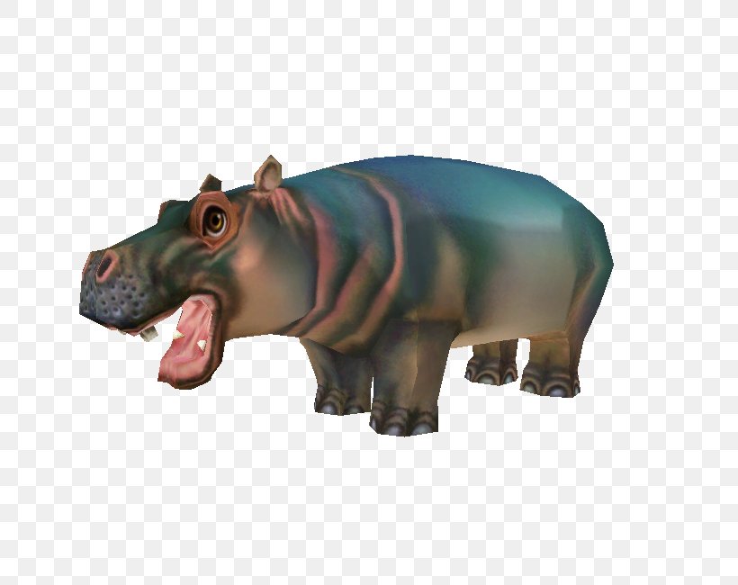 Hippopotamus Rhinoceros Terrestrial Animal Wildlife Snout, PNG, 750x650px, Hippopotamus, Animal, Animal Figure, Fauna, Figurine Download Free