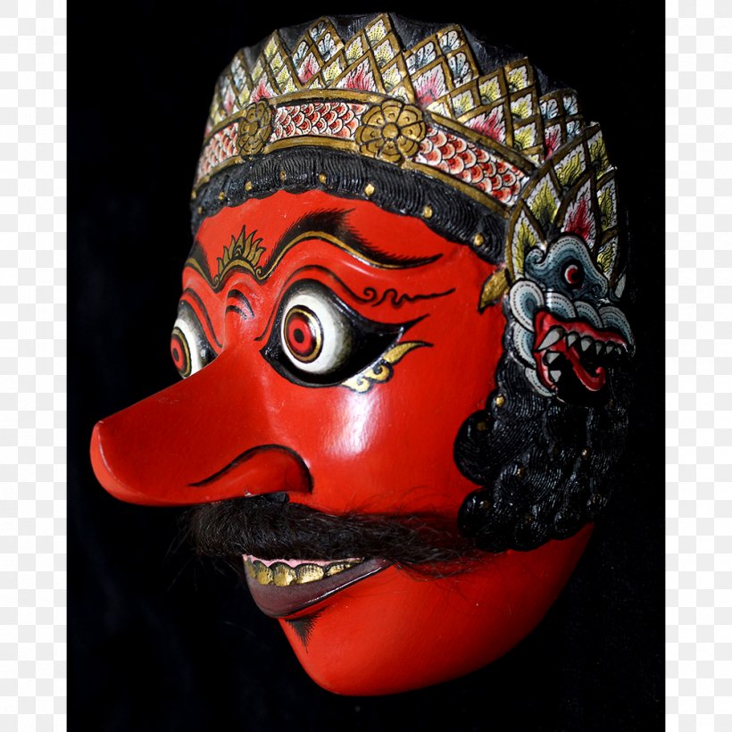 Mask Javanese People Klana Sewandana, PNG, 1000x1000px, Mask, Asia, Ethnic Group, Face, Hanuman Download Free