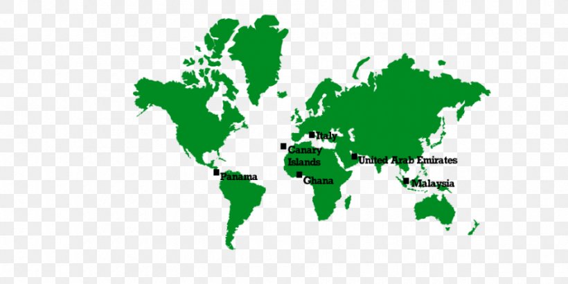 World Map Vector Graphics Royalty-free, PNG, 940x470px, World, Drawing Pin, Grass, Green, Map Download Free