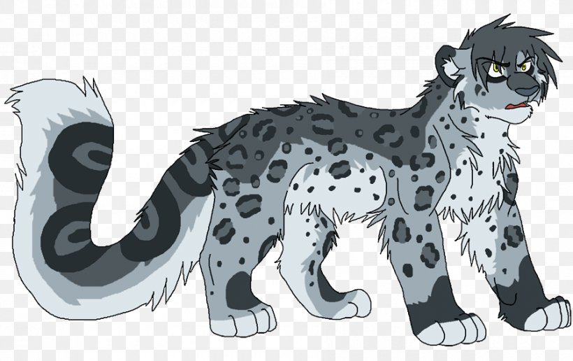 Snow Leopard Tiger Felidae Drawing, PNG, 900x567px, Watercolor, Cartoon, Flower, Frame, Heart Download Free