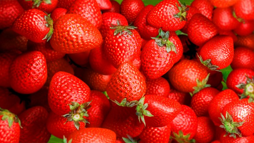 Strawberry Food Anthocyanin, PNG, 1970x1108px, 3d Computer Graphics, Strawberry, Accessory Fruit, Anthocyanin, Berry Download Free