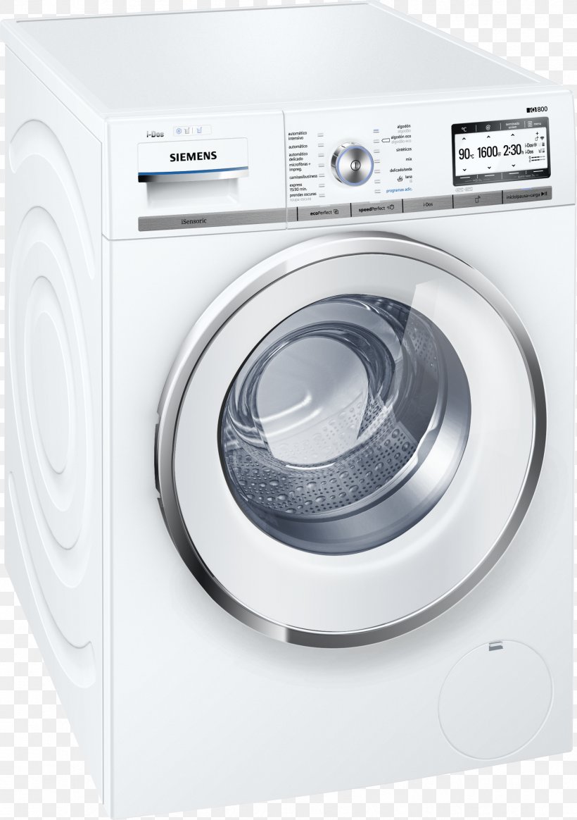 Washing Machines Siemens Clothes Dryer Combo Washer Dryer, PNG, 1814x2577px, Washing Machines, Clothes Dryer, Combo Washer Dryer, Freezers, Home Appliance Download Free
