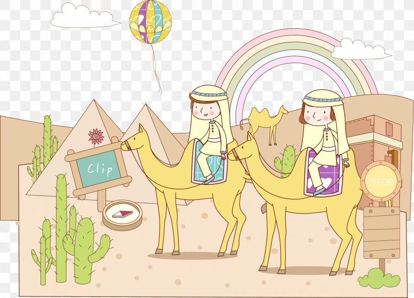 Camel Cartoon Illustration, PNG, 2340x1684px, Travel, Area, Art, Camel, Camel Like Mammal Download Free
