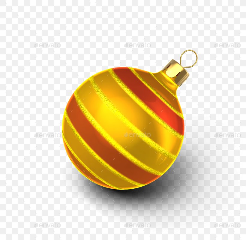 Christmas Ornament Sphere, PNG, 800x800px, Christmas Ornament, Christmas, Fruit, Sphere, Yellow Download Free