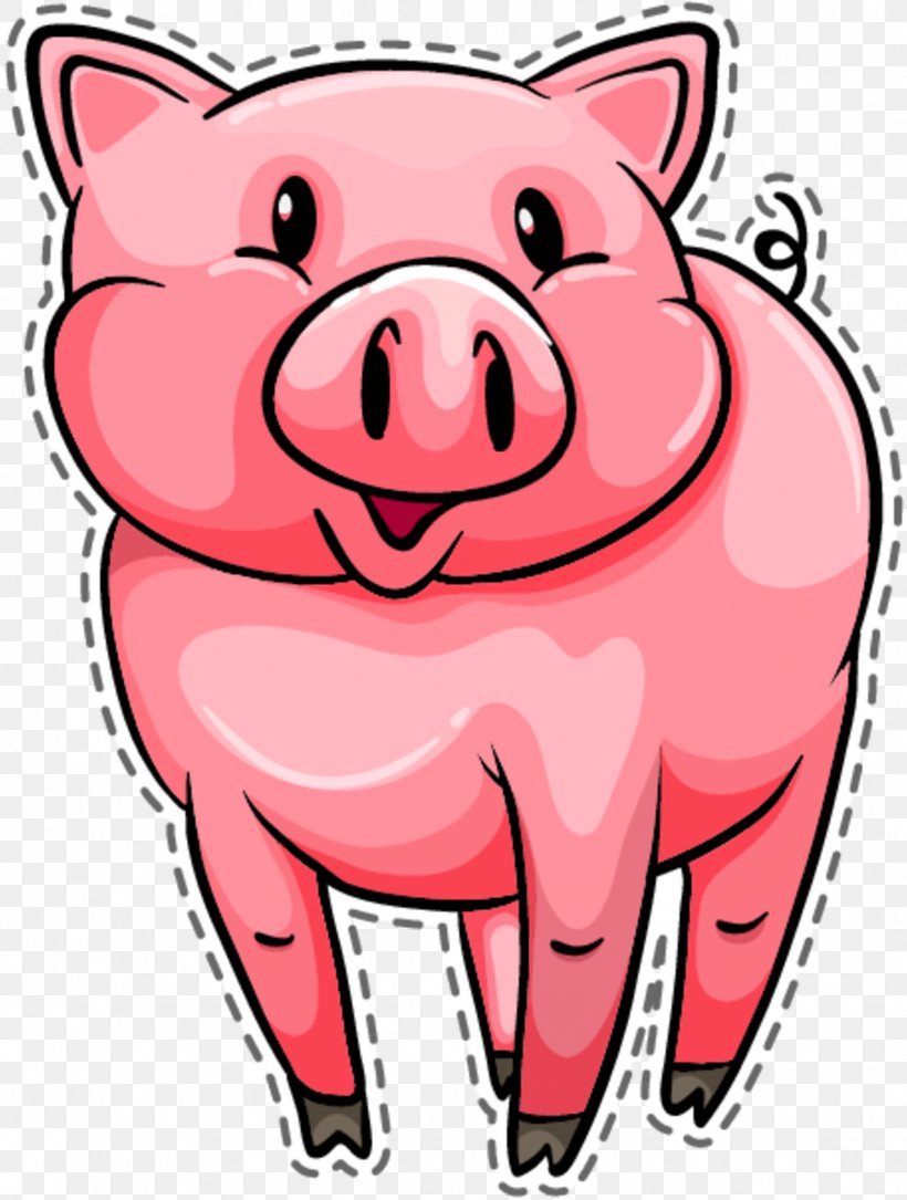 Pig Clip Art Transparency Free Content, PNG, 1839x2435px, Pig, Cartoon, Daddy Pig, Domestic Pig, Drawing Download Free