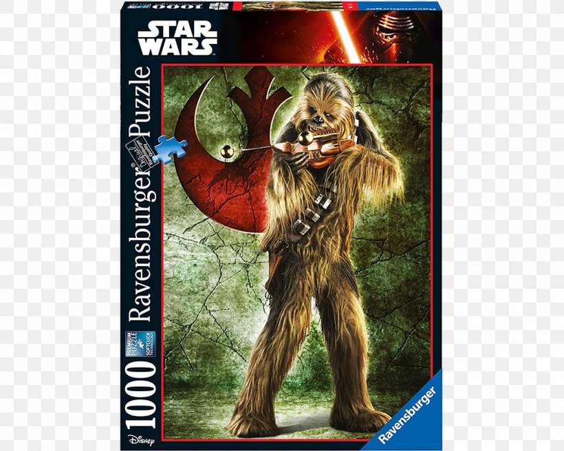 Chewbacca Jigsaw Puzzles Anakin Skywalker Yoda Ravensburger, PNG, 1000x800px, Chewbacca, Action Figure, Anakin Skywalker, Djeco, Fauna Download Free