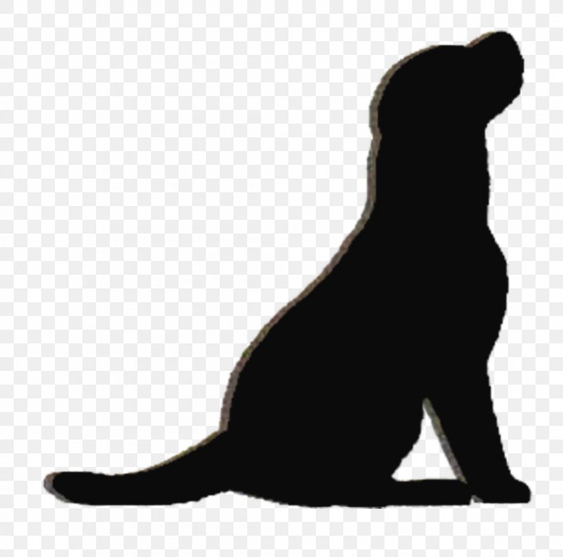 Labrador Retriever Puppy Silhouette Kennel Clip Art, PNG, 1110x1098px, Labrador Retriever, Black, Black And White, Black Cat, Black Wolf Download Free
