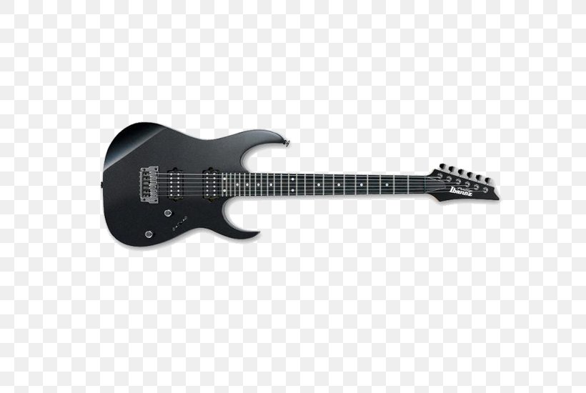Ibanez RG Seven-string Guitar Electric Guitar, PNG, 600x550px, Ibanez Rg, Acoustic Electric Guitar, Acoustic Guitar, Bass Guitar, Black And White Download Free