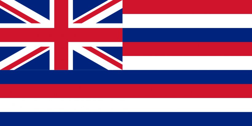 Kauai Flag Of Hawaii Kingdom Of Hawaii, PNG, 1000x500px, Kauai, Area, Blue, Brand, Flag Download Free