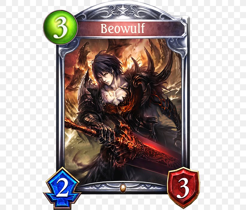 Shadowverse Beowulf ネクロマンシー カード, PNG, 536x698px, Watercolor, Cartoon, Flower, Frame, Heart Download Free