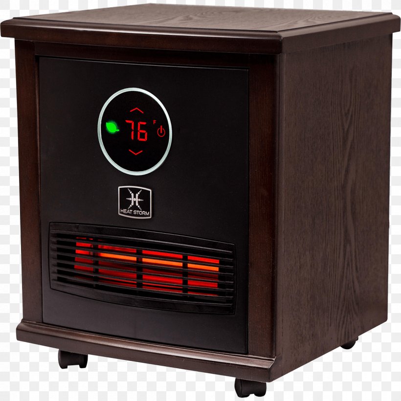 Storm Logan Heater Home Appliance Heat Storm Deluxe Infrarouge Chauffage Mural HS-1000-X Wood, PNG, 1200x1200px, Heater, Furniture, Heat, Home Appliance, Infrared Download Free