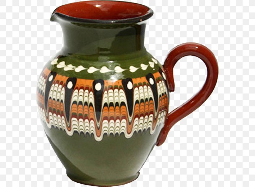 Jug Pottery Pitcher Ceramic Green, PNG, 600x600px, Jug, Artifact, Blue, Ceramic, Color Download Free