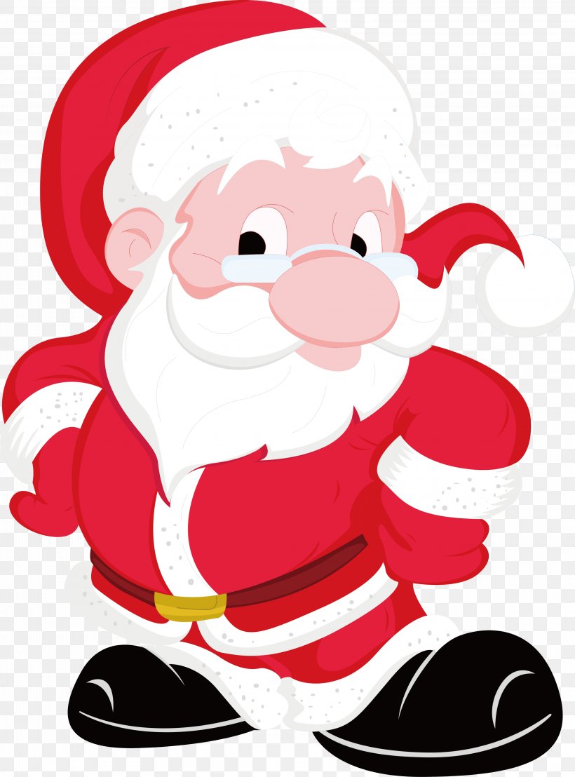 Santa Claus Christmas Cartoon Illustration, PNG, 3153x4264px, Santa Claus, Art, Caricature, Cartoon, Christmas Download Free