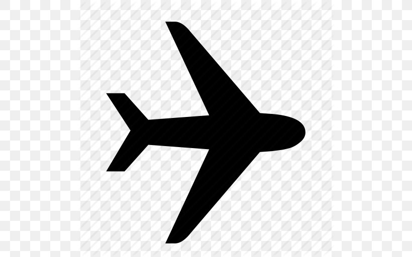 Airplane Flight, PNG, 512x512px, Airplane, Air Travel, Aircraft, Black And White, Button Download Free