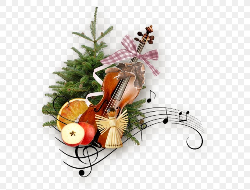 Christmas Musical Note Violin Clip Art, PNG, 600x623px, Watercolor, Cartoon, Flower, Frame, Heart Download Free