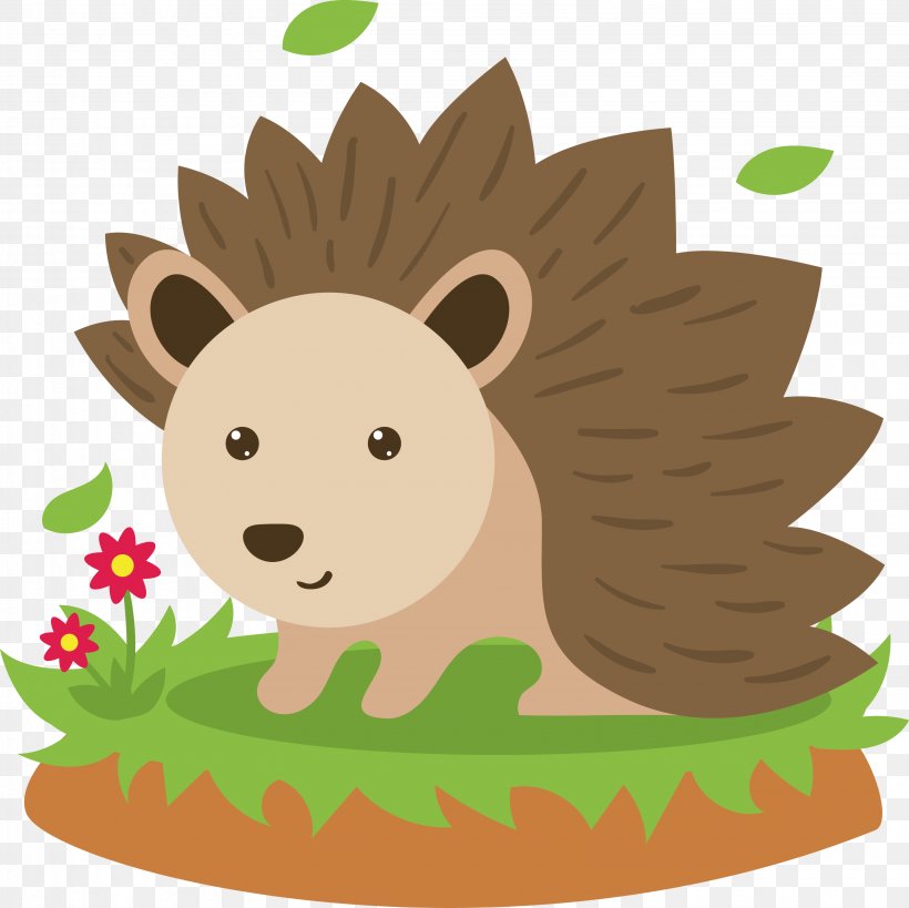 Hedgehog Animal Clip Art, PNG, 3170x3168px, Hedgehog, Animal, Big Cats, Carnivoran, Cartoon Download Free