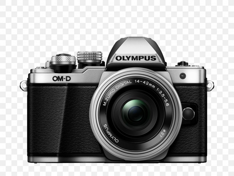 Olympus OM-D E-M10 Mark II Olympus M.Zuiko Digital ED 14-42mm F/3.5-5.6 Olympus OM-D E-M5 Mark II, PNG, 1280x960px, Olympus Omd Em10 Mark Ii, Black And White, Camera, Camera Accessory, Camera Lens Download Free