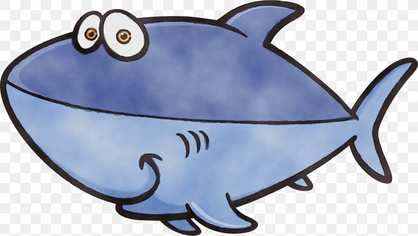 Whale Cartoon, PNG, 1498x848px, Watercolor, Blue, Cartoon, Cobalt, Cobalt Blue Download Free