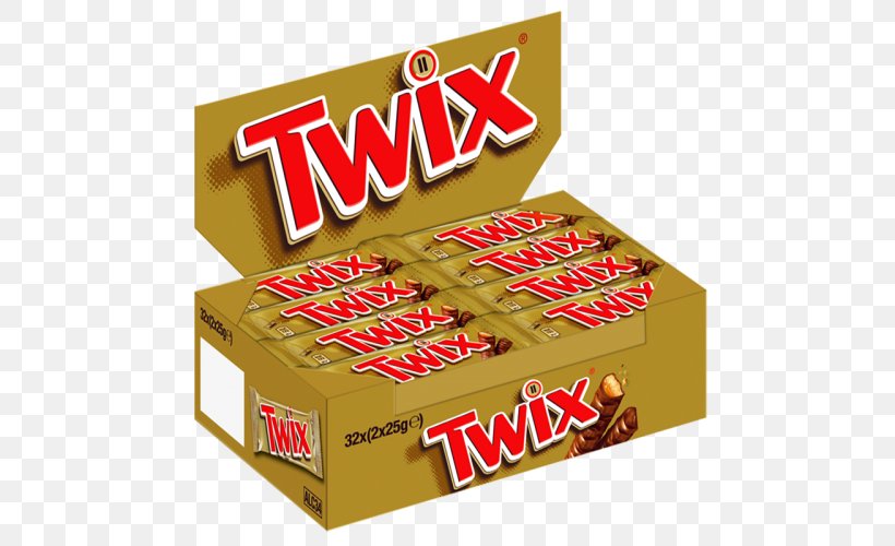 Chocolate Bar Twix Mars White Chocolate, PNG, 500x500px, Chocolate Bar, Biscuit, Box, Cake, Caramel Download Free