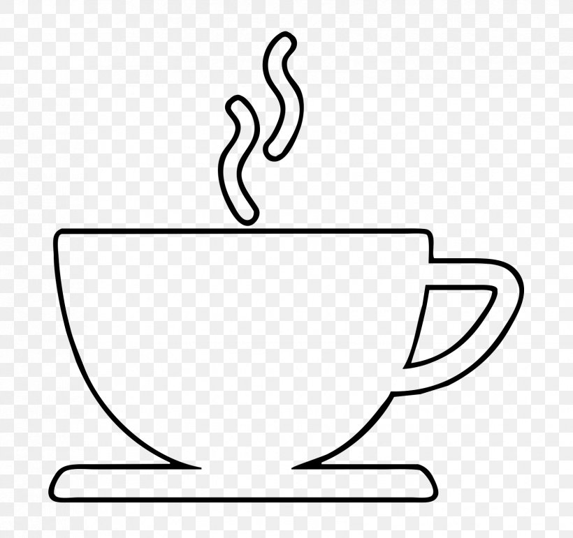 Coffee Cup Teacup Stencil, PNG, 1675x1575px, Coffee, Area, Black, Black And White, Coffee Bean Download Free