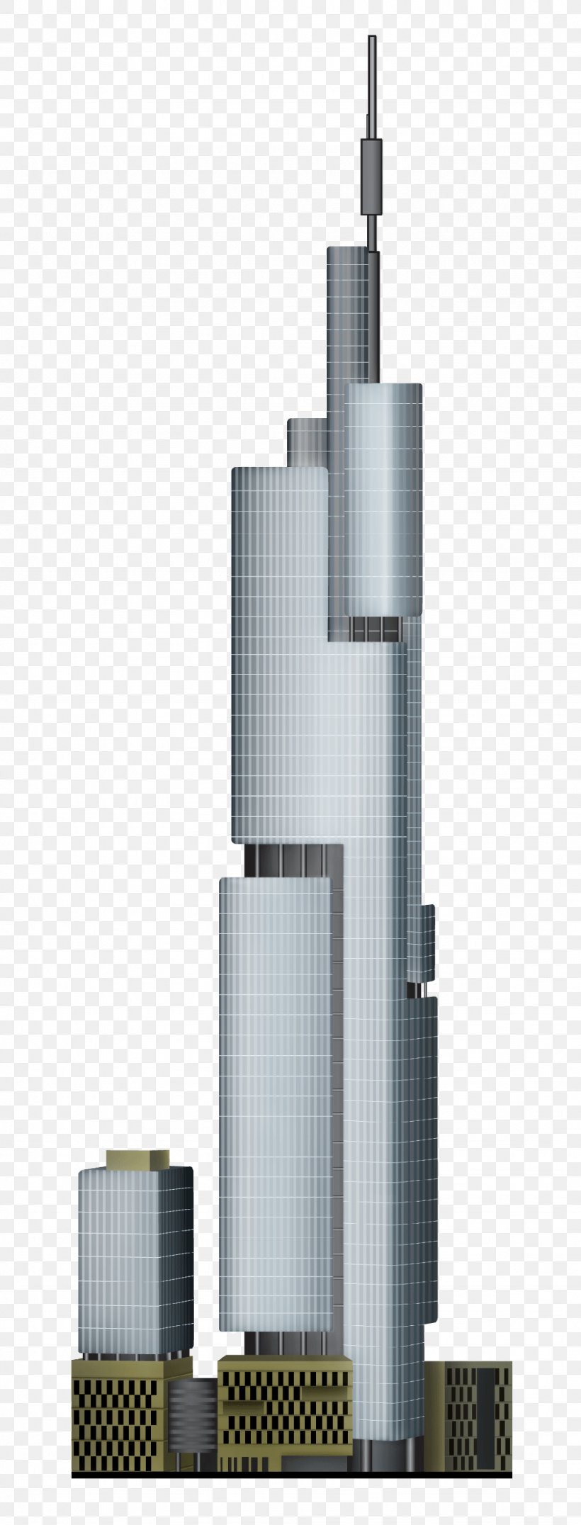 Skyscraper Facade, PNG, 1024x2688px, Skyscraper, Building, Facade Download Free