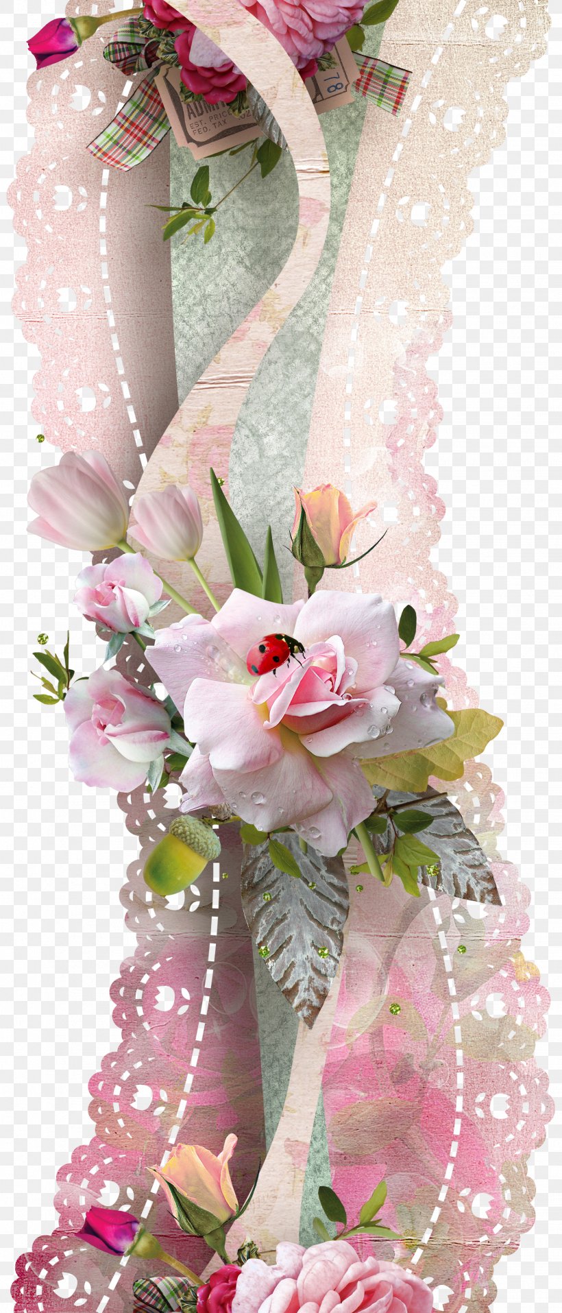 Floral Design Flower Birthday GIF, PNG, 1541x3600px, Floral Design, Animation, Artificial Flower, Birthday, Blossom Download Free
