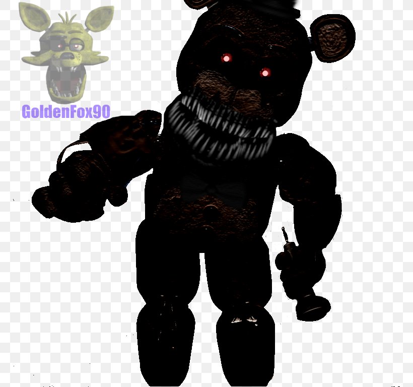 Five Nights At Freddy's 2 Five Nights At Freddy's 4 Nightmare, PNG, 768x768px, Nightmare, Art, Art Movement, Carnivoran, Deviantart Download Free