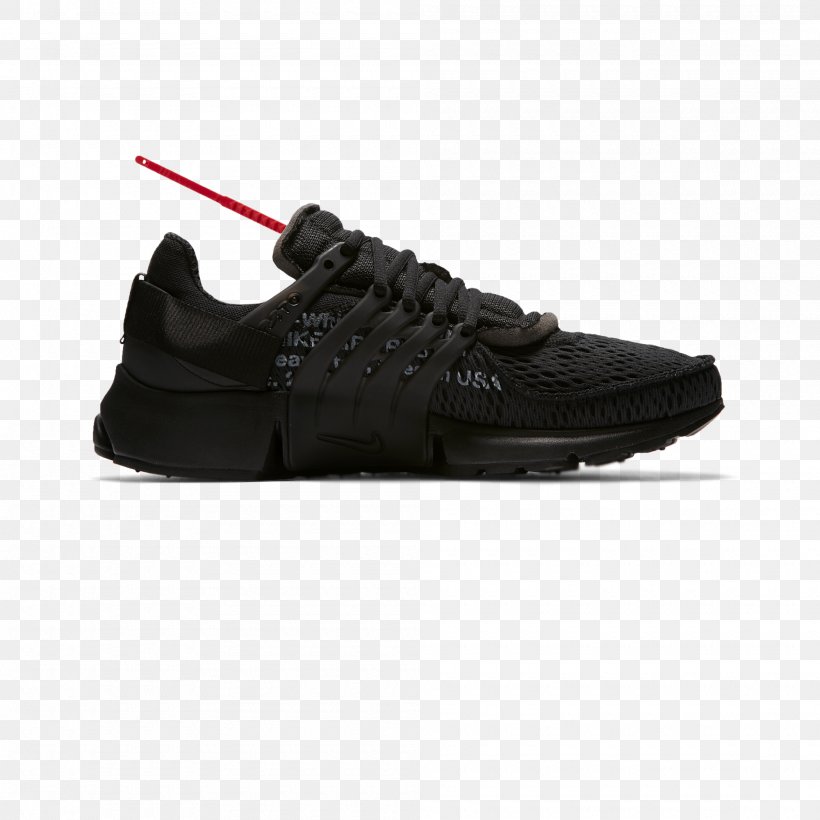 Nike Air Presto Off-White Black AA3830 002 Nike The 10 Air Presto Shoes Black // Muslin AA3830 001, PNG, 2000x2000px, Air Presto, Athletic Shoe, Basketball Shoe, Black, Brand Download Free