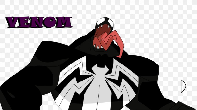 Spider-Man Venom Character Cartoon Drawing, PNG, 1024x574px, Watercolor, Cartoon, Flower, Frame, Heart Download Free